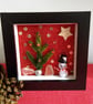 Starry Night Christmas Scene Box Frame Art - Image 5