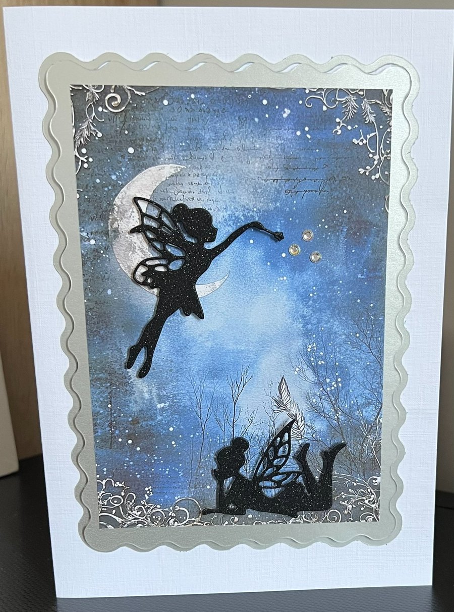 Luxury Blank Fairy Card with envelope