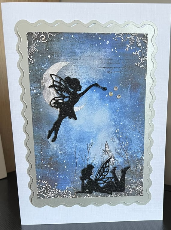 Luxury Blank Fairy Card with envelope