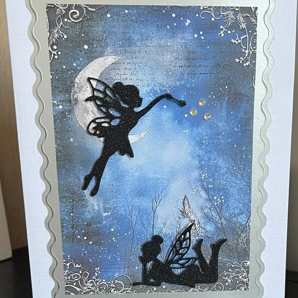 Luxury Blank Fairy Card with envelope
