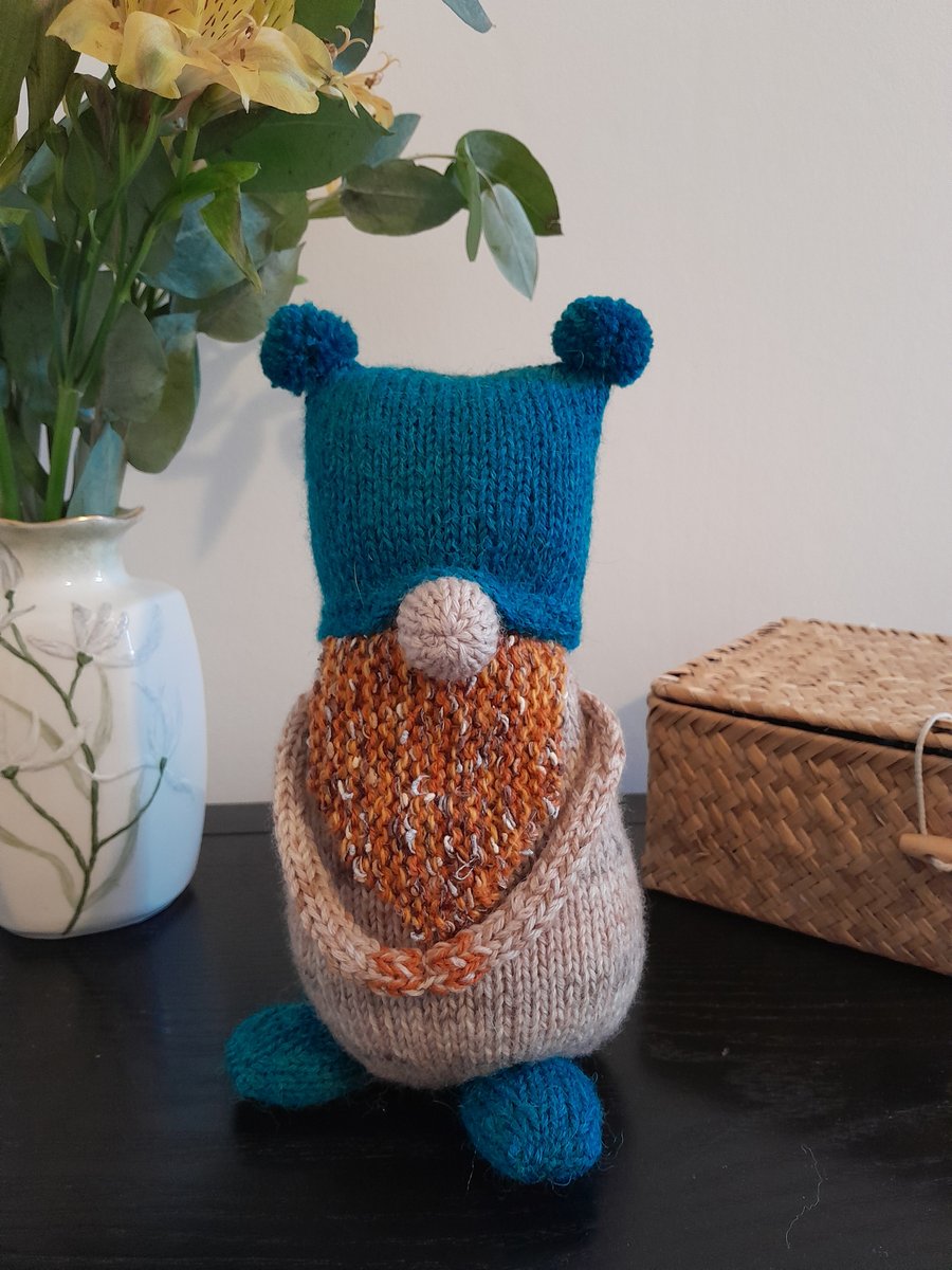 Handknitted Gnome 