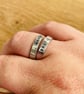 Stamped wrap ring