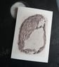 hedgehog greetings card - Image 1