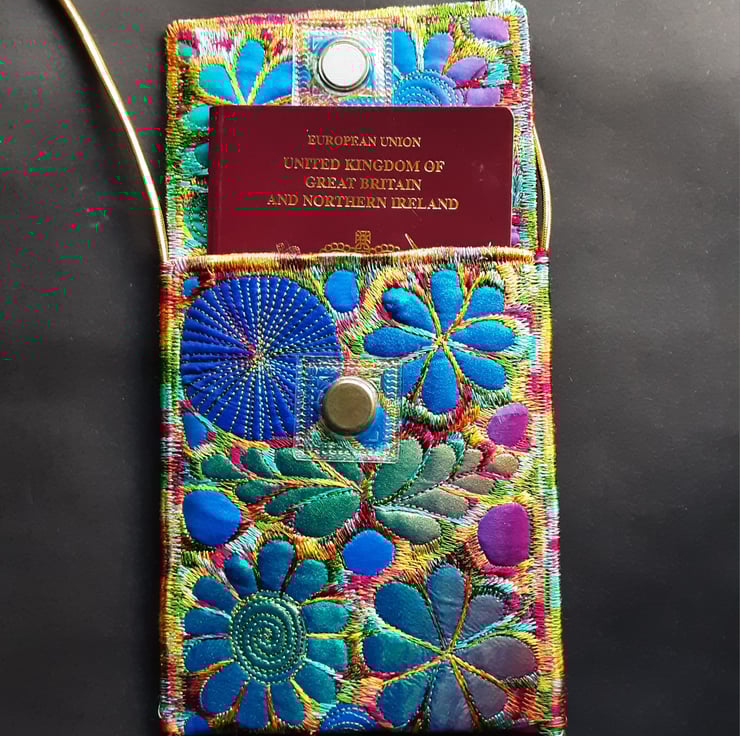 Passport Holder Necklace Folksy