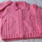Lovely warm jacket in pink to fit size 24" chest