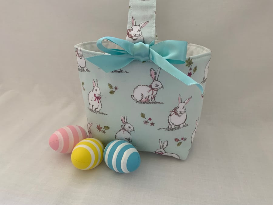 Small Easter Basket, Childrens Bag, Storage Basket, Easter Bag