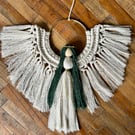 Macrame Christmas Angel Decoration