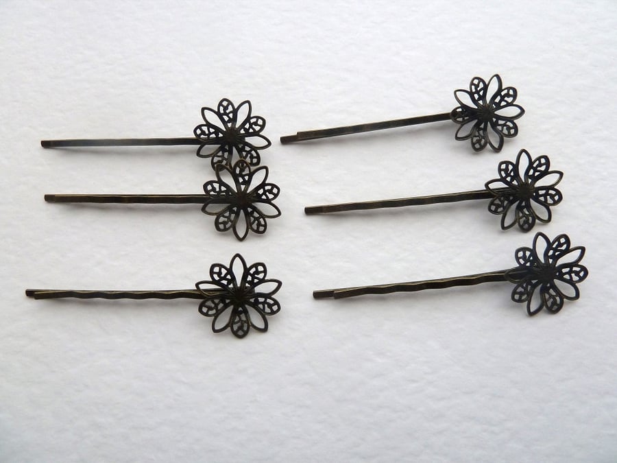 HALF PRICE flower hair clips