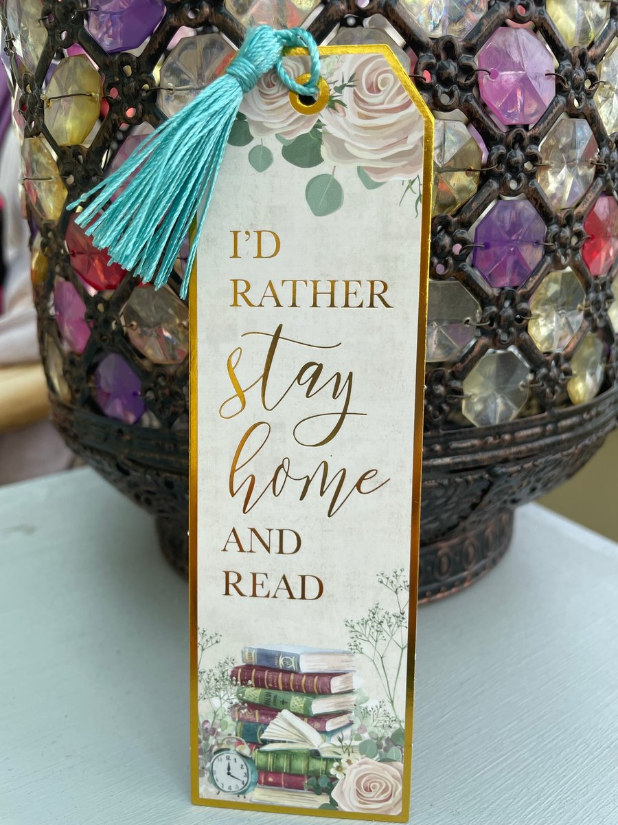 I'd rather stay home and read bookmark