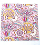 Liberty print handkerchief,  Firework Garden - Image 1