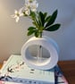 Modern Irregular Eco Resin Vase - Minimalist Bud Vase, Reed Diffuser Holder