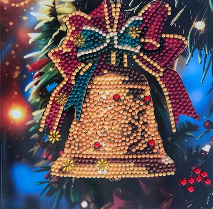 Diamond Art Christmas decoration Bell
