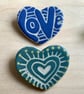 Heart brooch  - Image 7