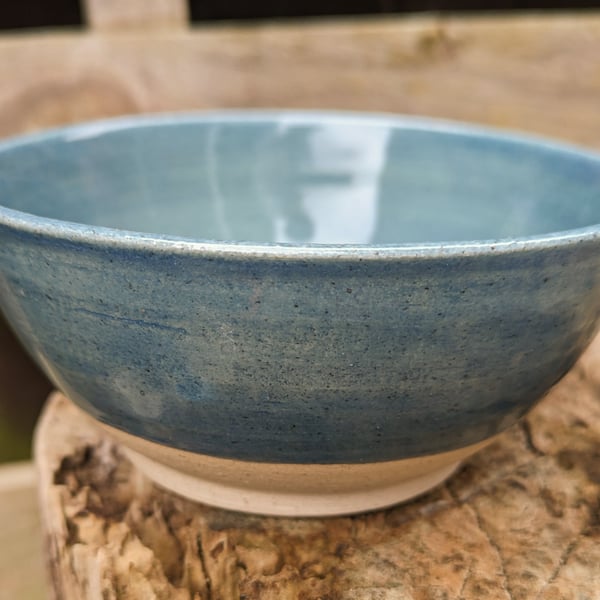 Small peacock green blue nibble bowls