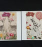 Pack of 2 birthday cards