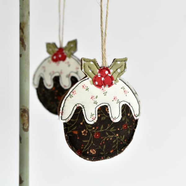 Christmas pudding decoration, Christmas tree decoration, Christmas decoration