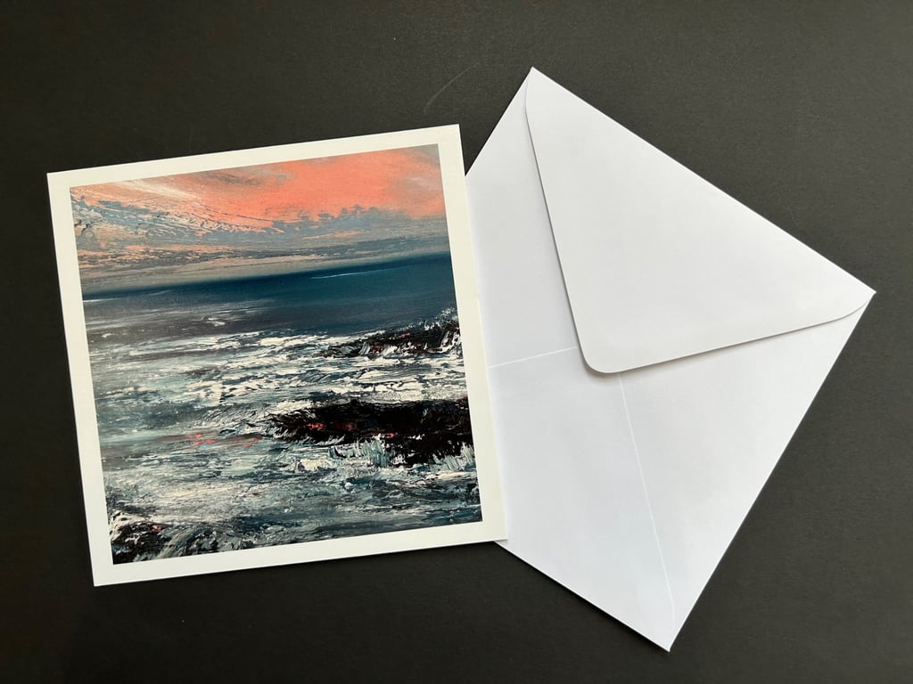 Winds & Tides - Greeting Card (Art)