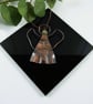 Copper Angel Decoration with African Turquoise Gemstone - Image 6