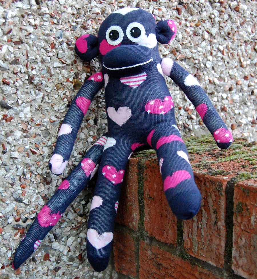 Sock Monkey Valentina