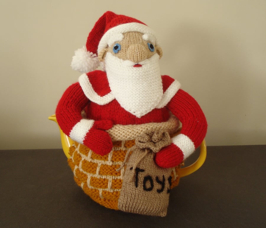 When Santa Got Stuck Down The Chimney Tea Cosy (J23)