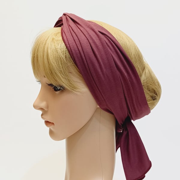 Stretchy dreadlocks hair tie, jersey head scarf ,long hair scarf, bandanna 