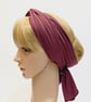 Stretchy dreadlocks hair tie, jersey head scarf ,long hair scarf, bandanna 