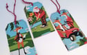Christmas cards, gift bags and tags