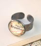 Simple Map Ring Personalised Custom City Map Stocking Filler  - Image 7