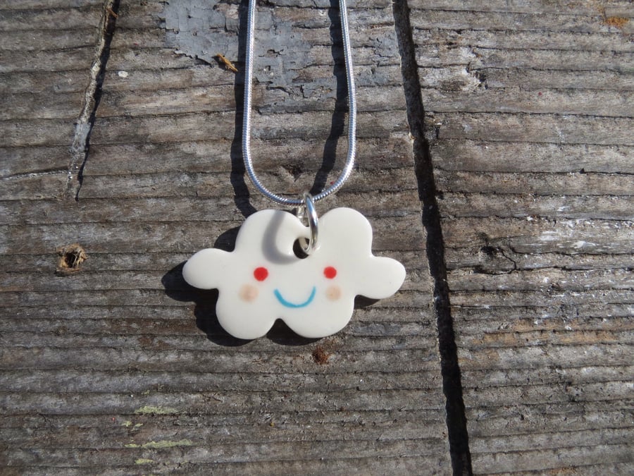 Little Cloud Pendant Necklace