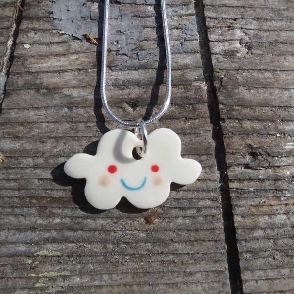 Little Cloud Pendant Necklace