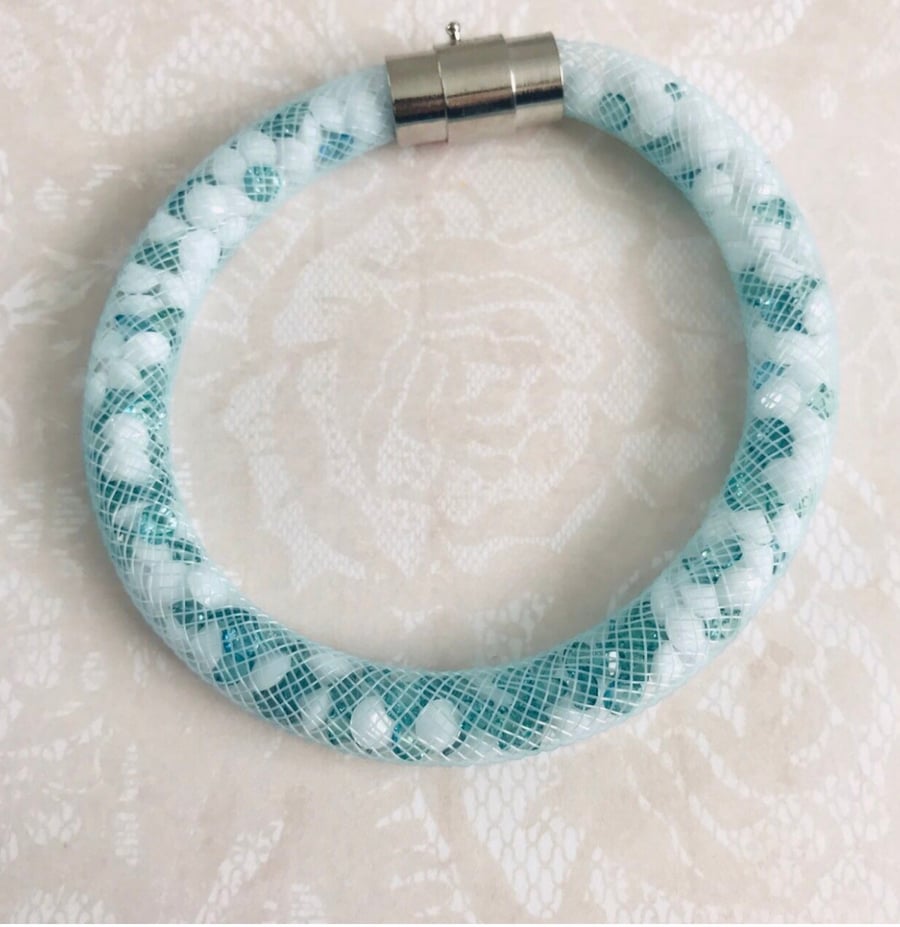 Crystal Tube Bracelet 