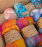 Japanese Inspired Batt Box for Spinning 300g (Six x 50g) - Image 2