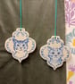 Ceramic flat hanging decoration - cat - Image 2