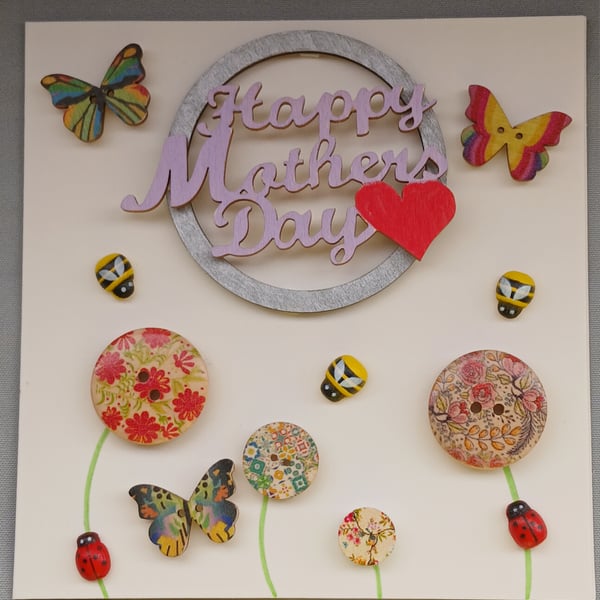 Handmade Mother's day card 