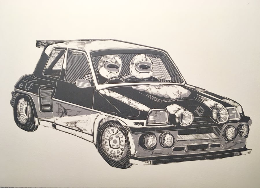 Renault 5 Gordini Turbo - Lino Cut