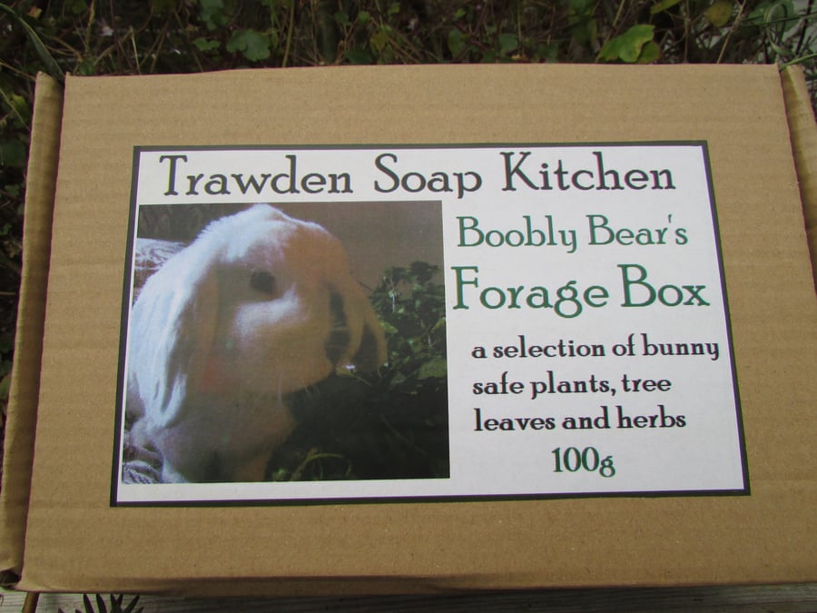 Boobly Bear's Mixed Forage and Herb Box - 100g