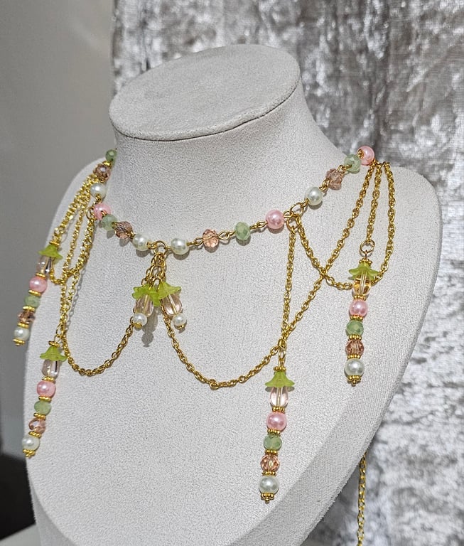 Blossom Spring Fairy Necklace