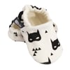 BABY PRAM SHOES Organic Monochrome SUPERHERO Soft soled Slippers GIFT IDEA 0-18M