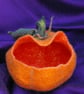 Handmade Felted Wool Pumpkin Bowl – Decorative Treat & Storage Basket