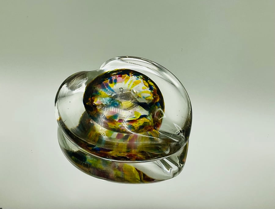 Amber Ruby Blue Heart