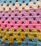 Retro crochet multi coloured vest top - Image 5