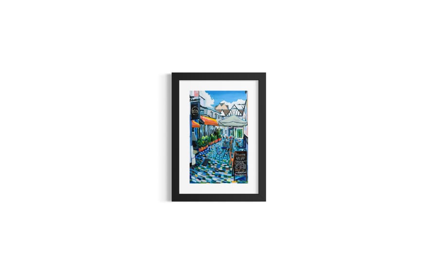 Giclee Print - Between Coffee and Conversations