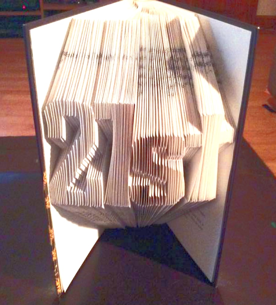 21st MMF Book Folding Pattern - EMAILED PDF PATTERN