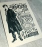 Benedict Cumberbatch Sherlock Hand Pulled Limited Edition Screen Print - Image 2