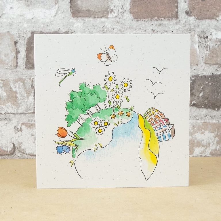 Blank Card World Eco friendly