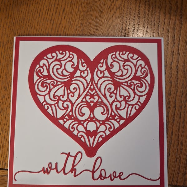 Handmade Valentine's Card