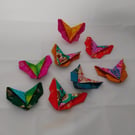 Butterfly brooches origami