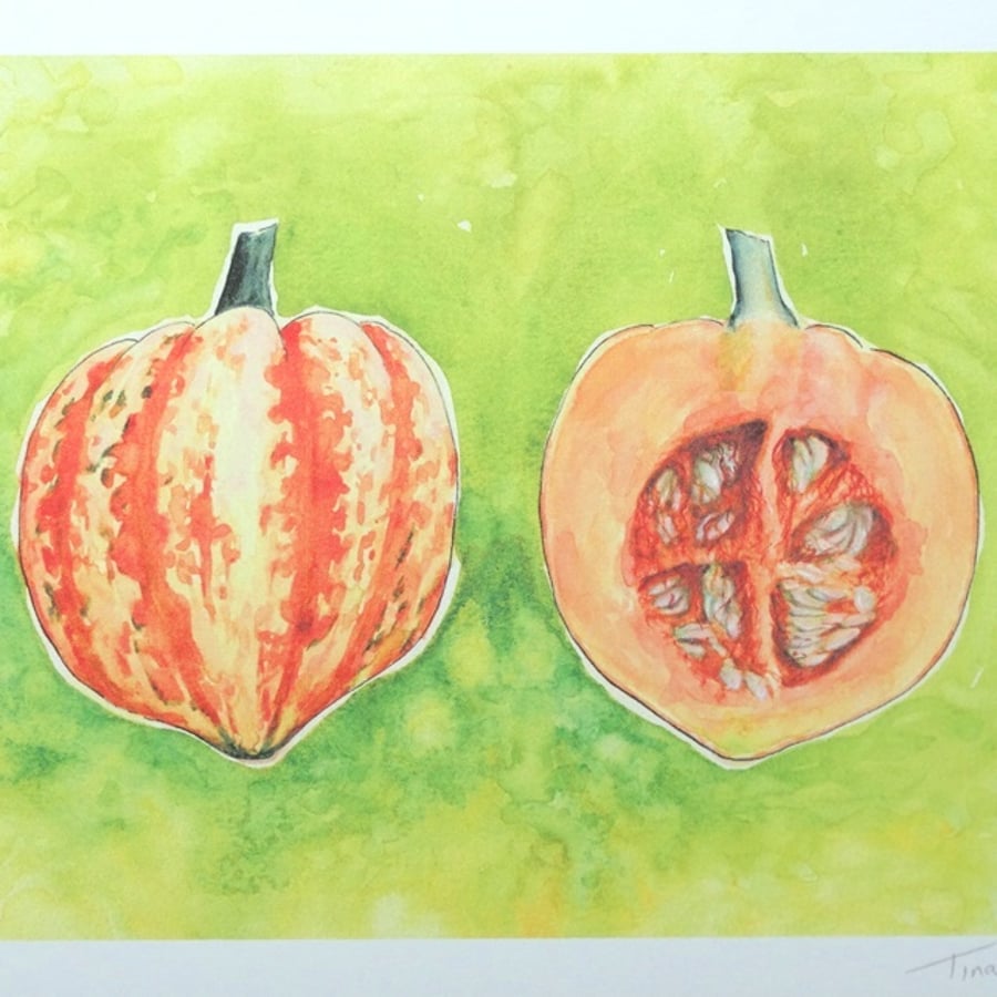 Art Print Still Life 'Gourd'