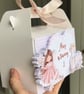 Personalised Little Girl and Goose Birthday Party Boxes, Set of 6 Mary - Image 3
