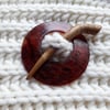 Italian Made Shawl Pin in 2 colours